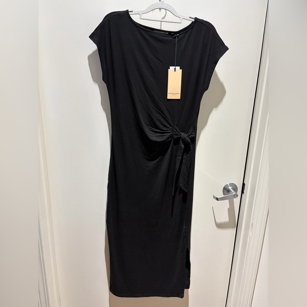 Scotch & Soda Cap Sleeve Midi Dress~ size M - Picture 4 of 12